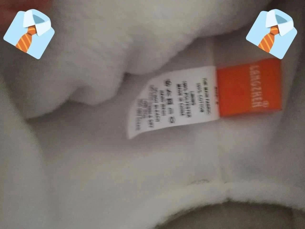 Langzhen Bonnet à Pompon Bébé Taille S Crème – photo 3